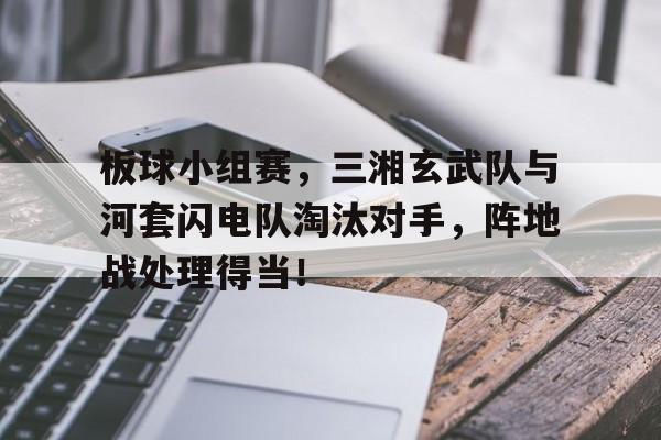 九游APP-板球小组赛，三湘玄武队与河套闪电队淘汰对手，阵地战处理得当！的简单介绍